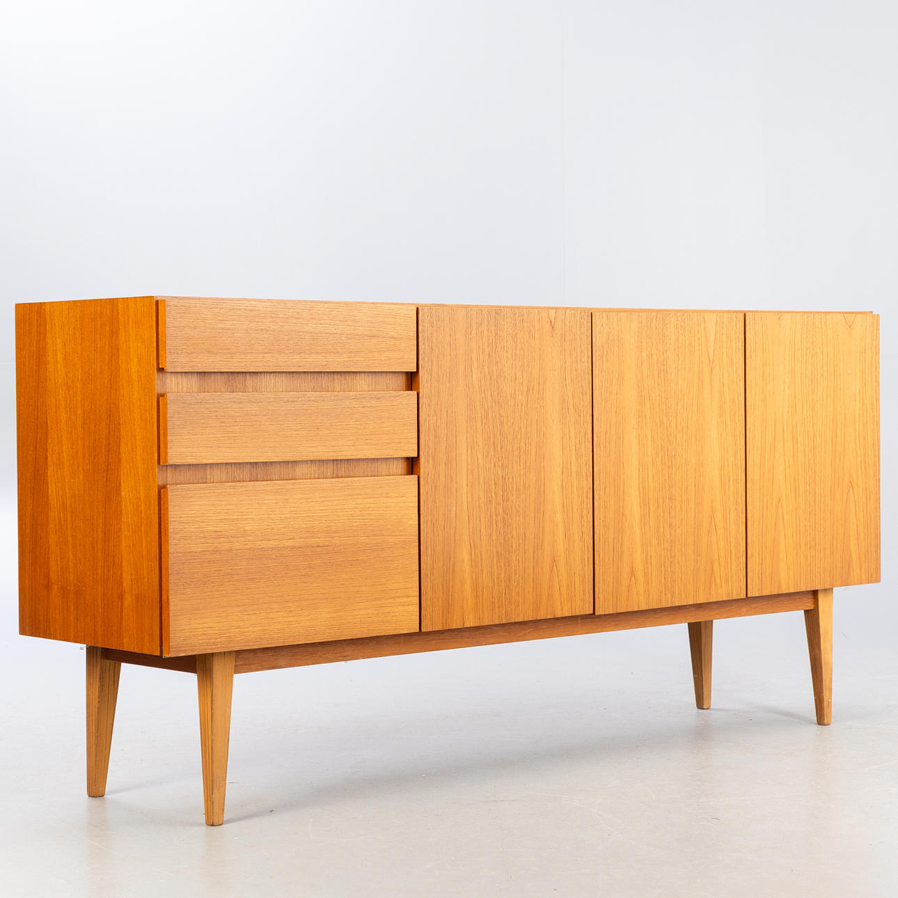 Sideboard in teak, Germany, 1960s.