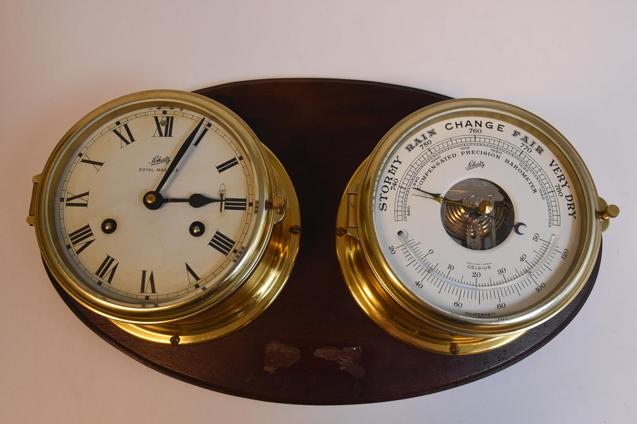 BAROMETER, KLOCKA, Schatz.