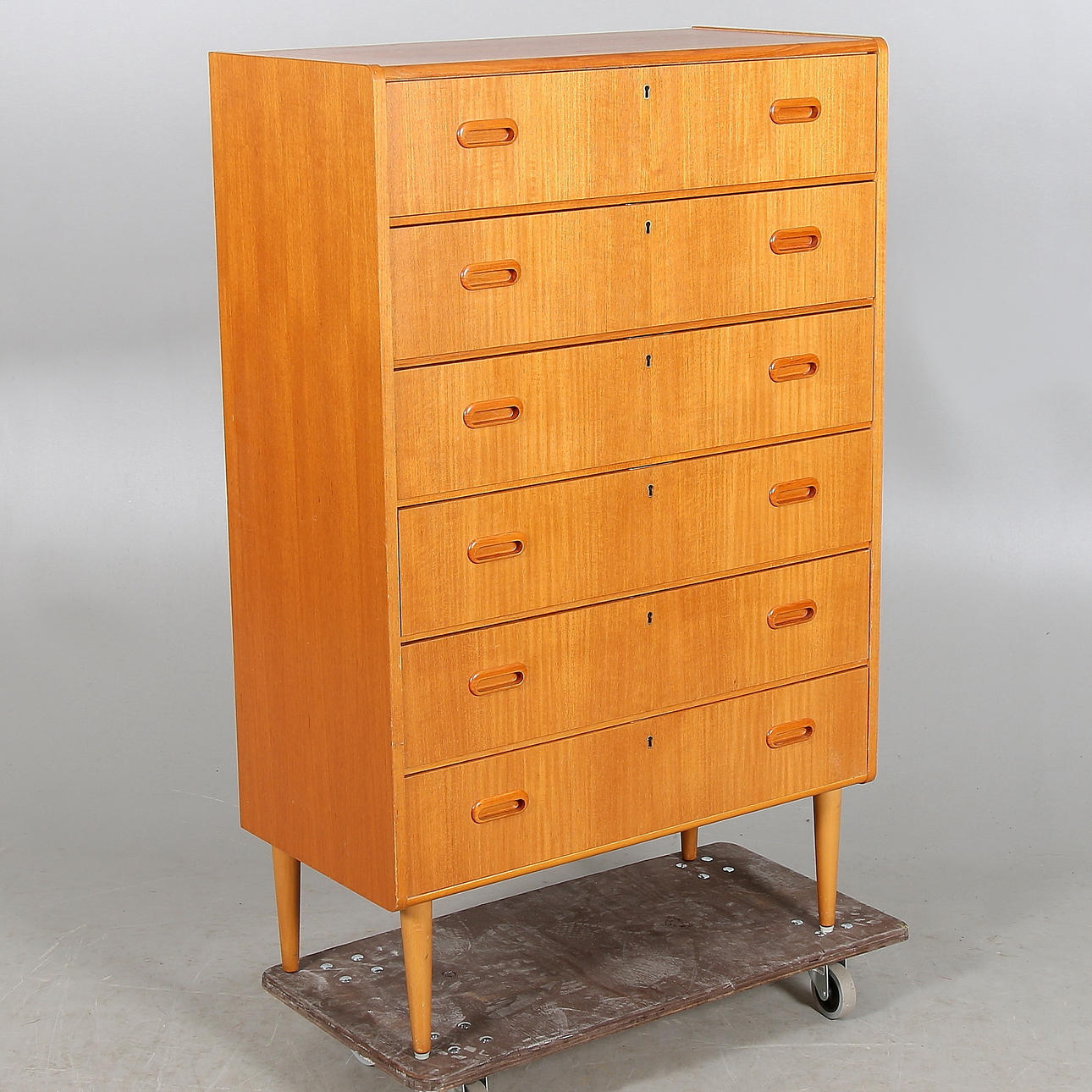 BYRÅ, teak, 1950/60-tal.