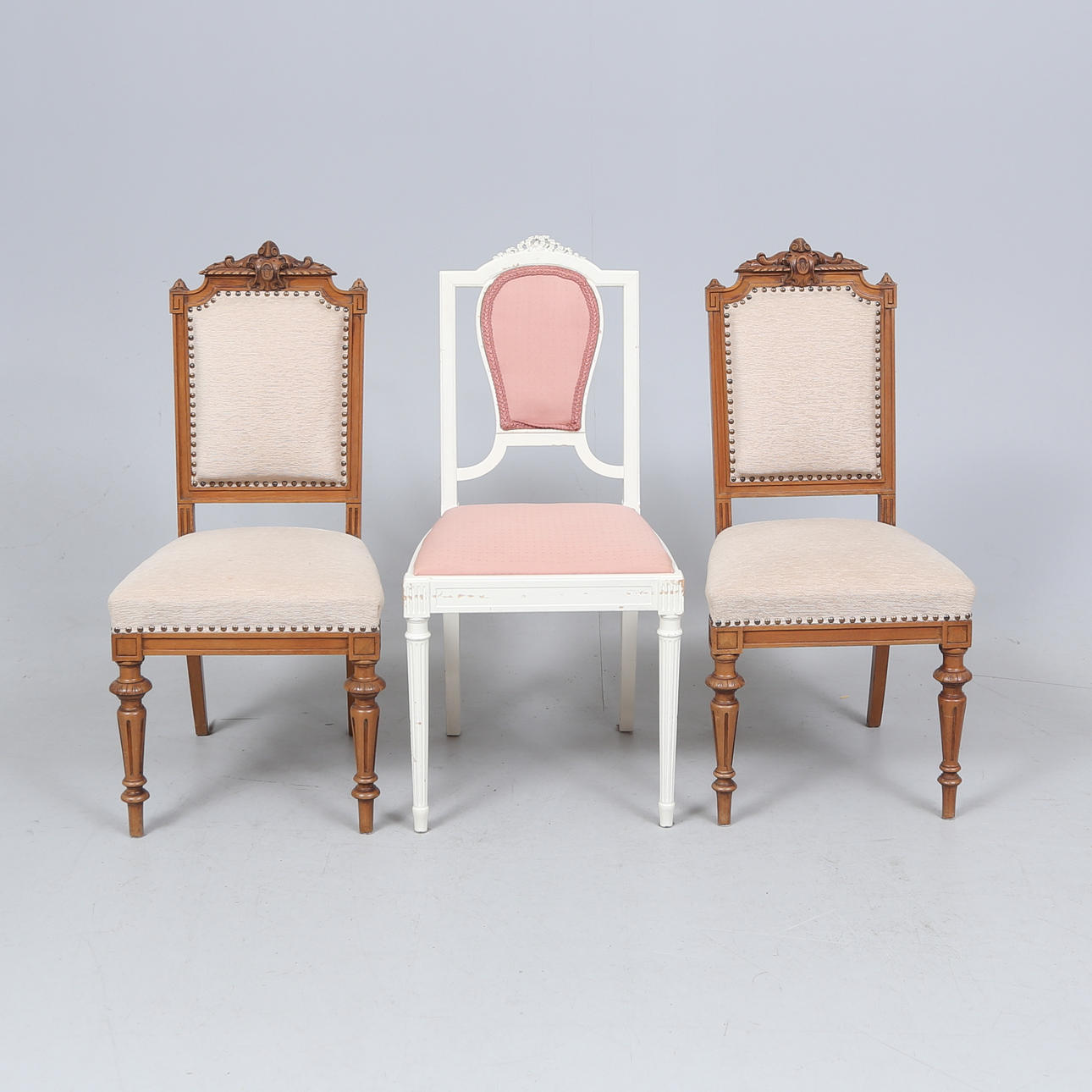 CHAIRS, 2+1, 20th century.