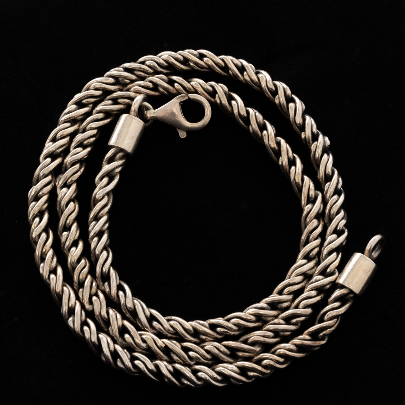 NECKLACE, Chain, Sterling silver.