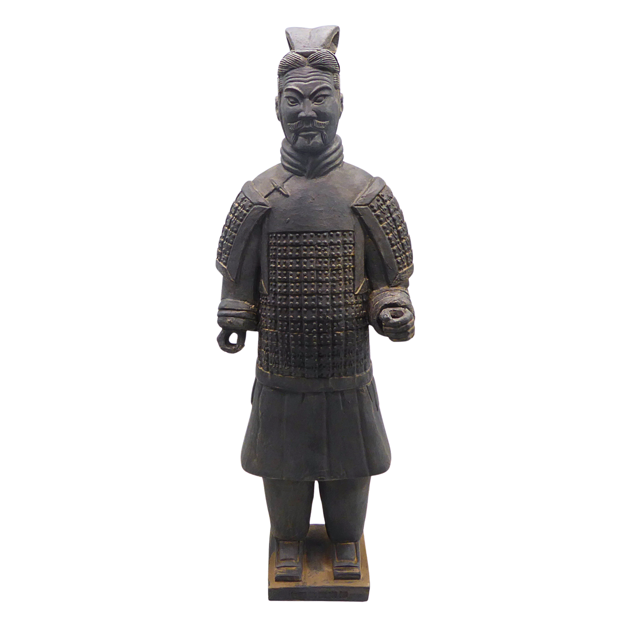 TERRACOTTA WARRIOR FIGURE.
