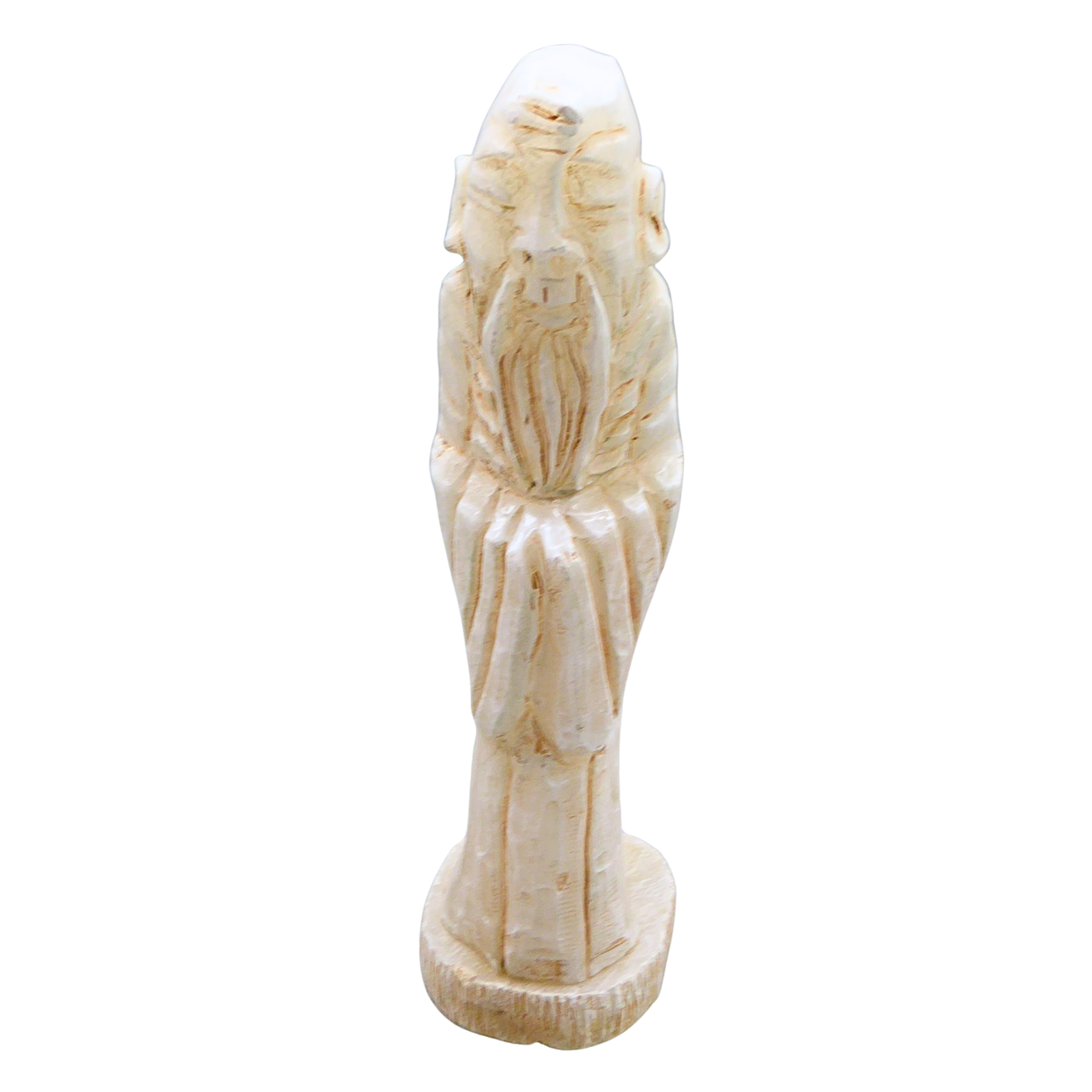CHINESE SAGE IN ALABASTER.