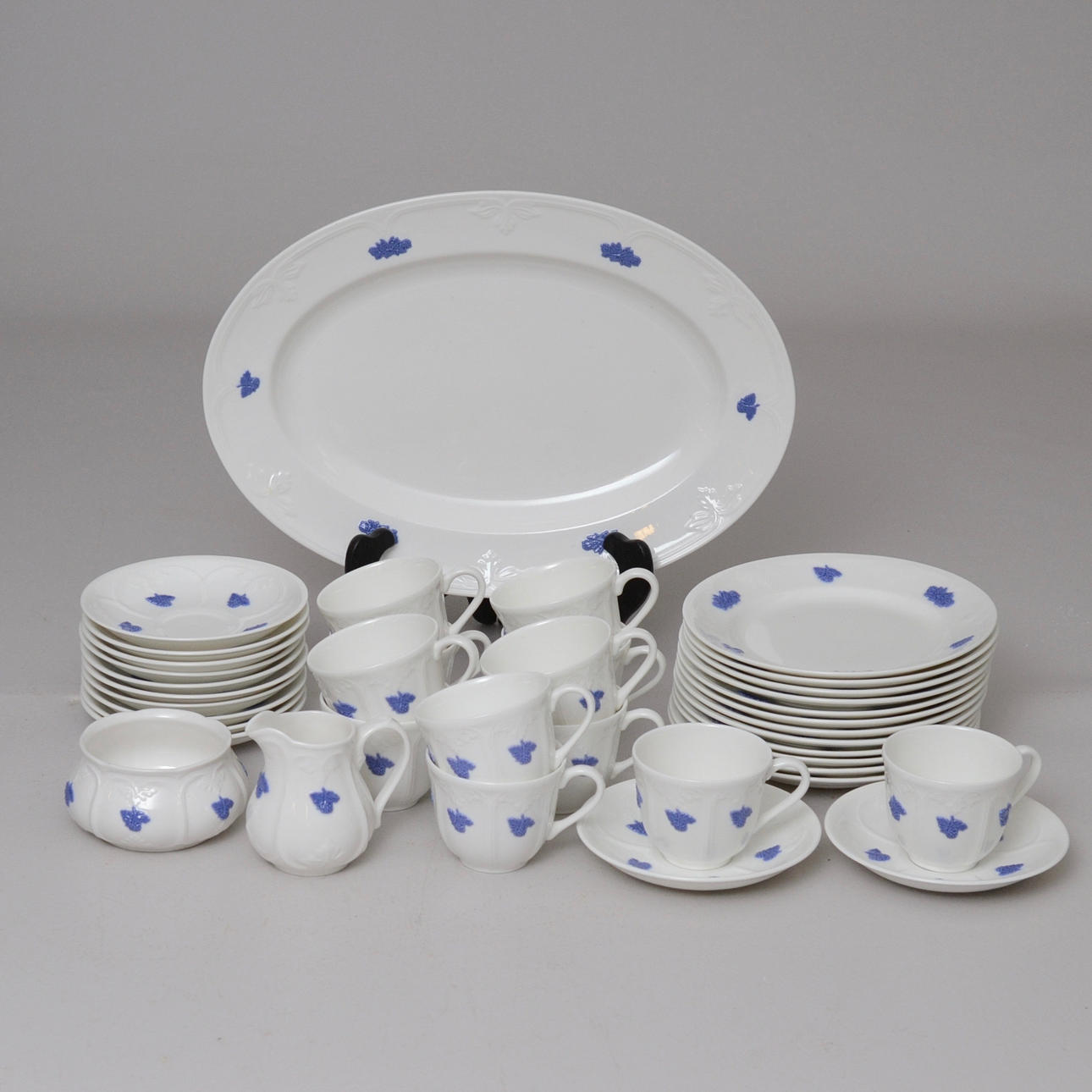 BLÅ BLOM KAFFESERVIS GUSTAVSBERG.