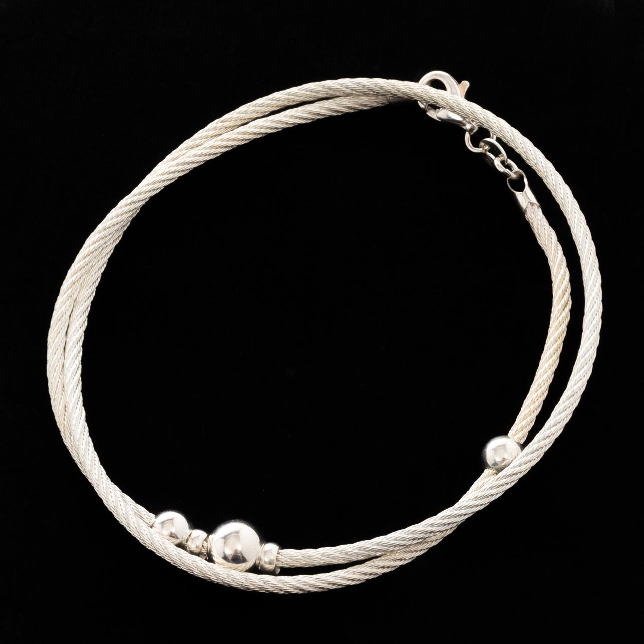 COLLIER, Sterlingsilver.