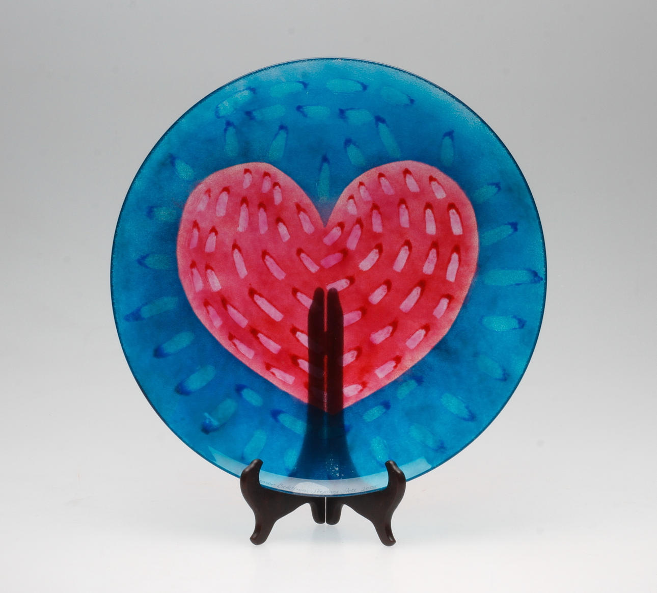 FAT, glas, Lillemor Bokström, Steninge Slott. Signerad och daterad 2005.