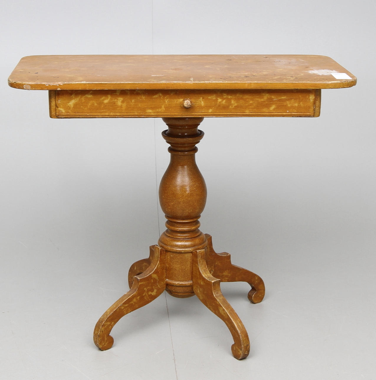 BORD med låda, 1880-tal.