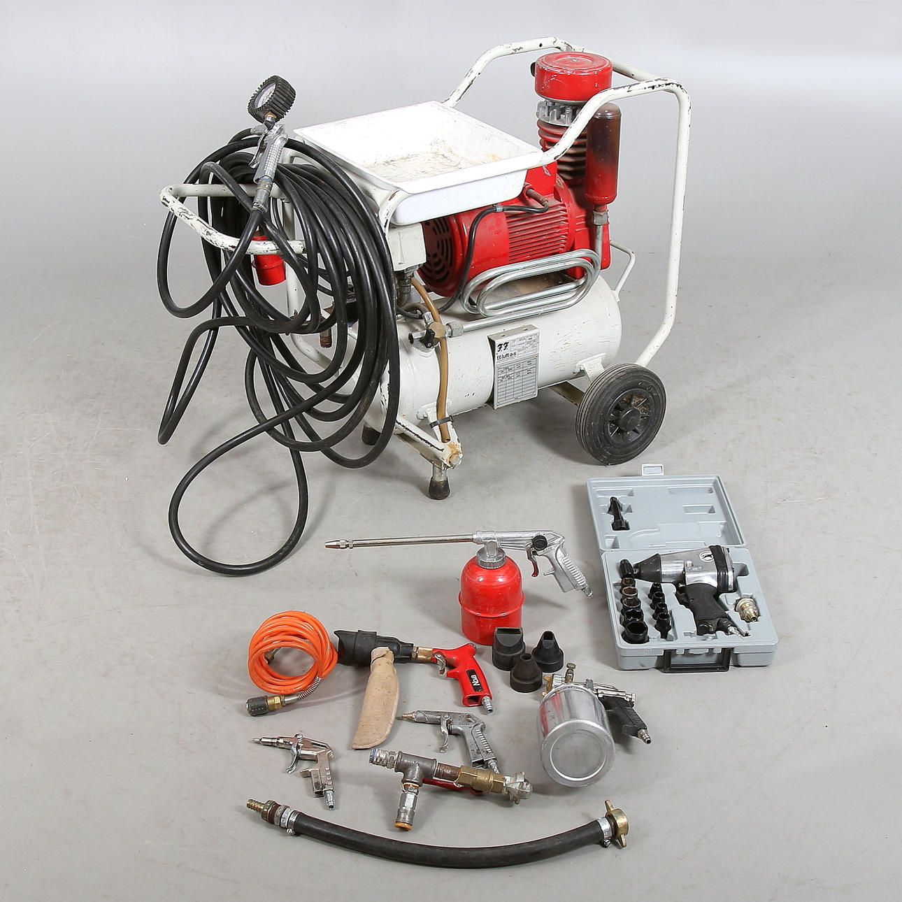 KOMPRESSOR, tp. KY, ff luft som Bejerringbro Maskinfabrik.