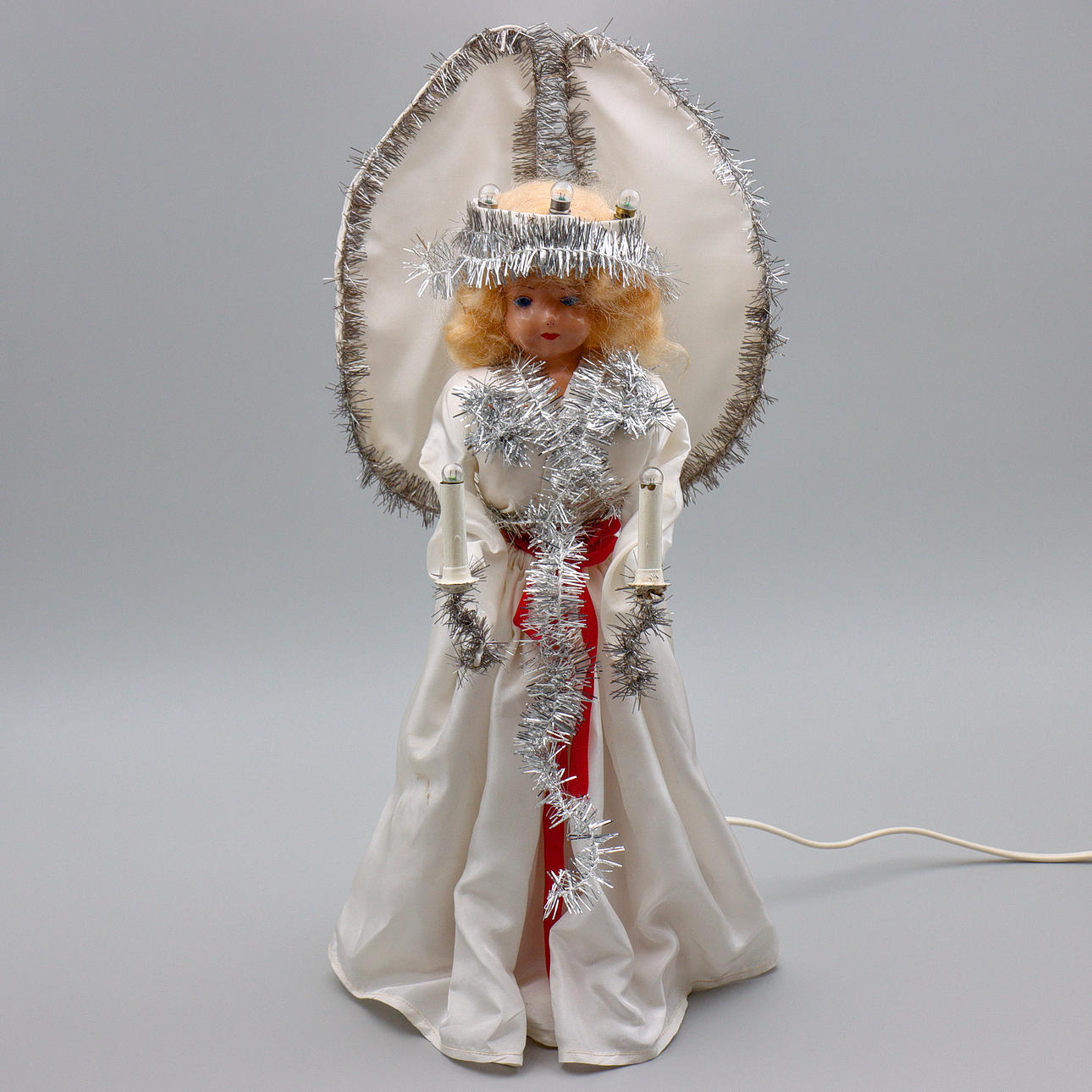 LUCIA (48cm) WITH LIGHTING, MID-20TH CENTURY.