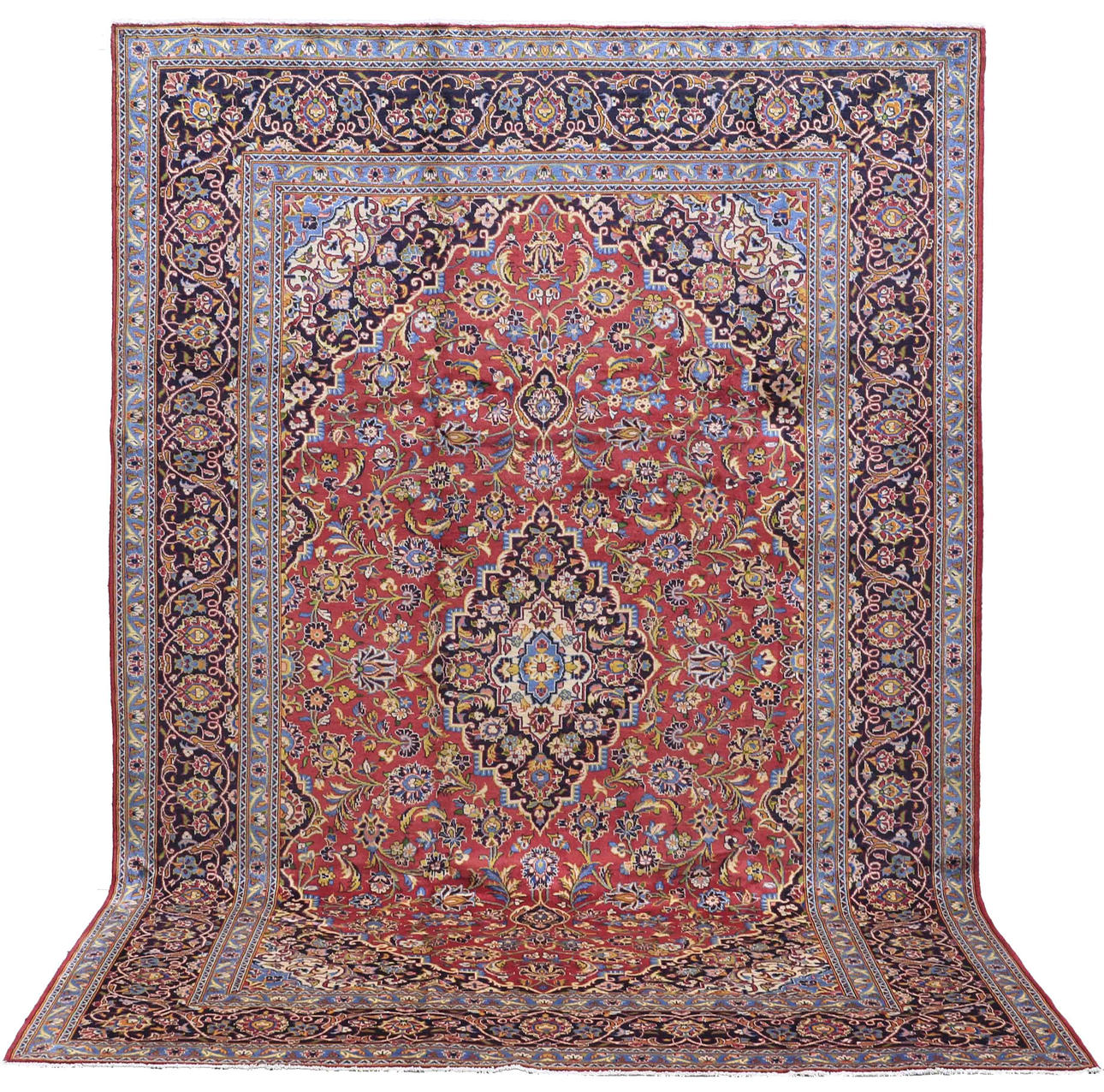 MATTA, persisk, keshan, (fine), 333 x 223 cm.