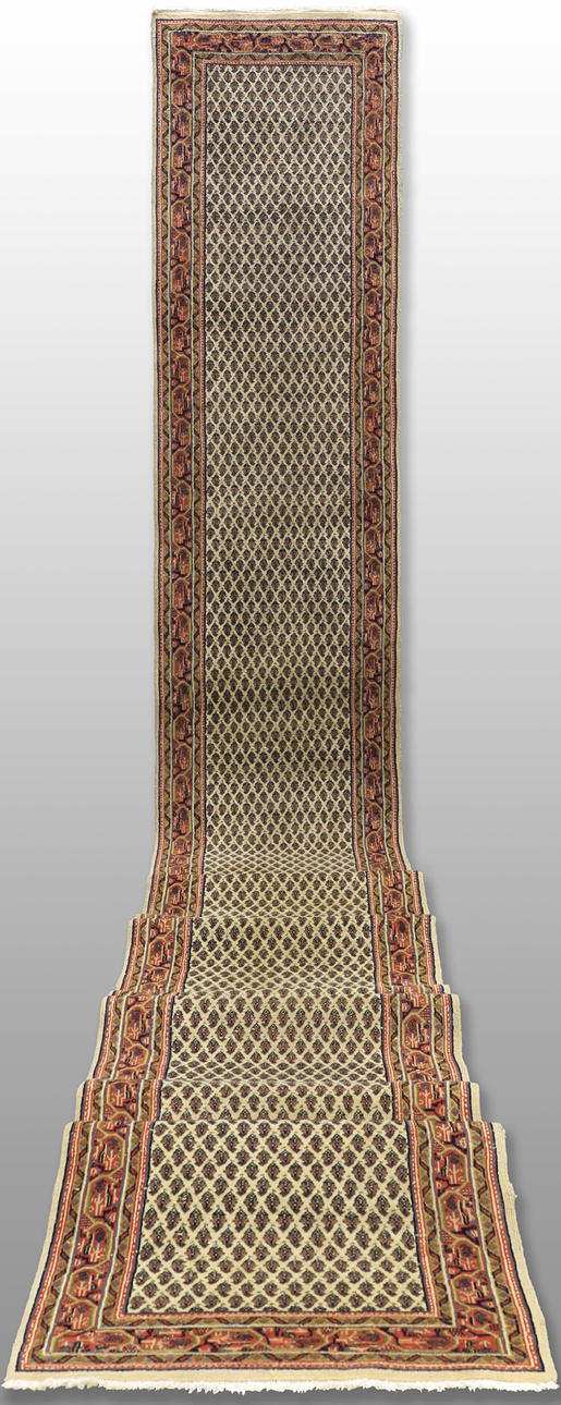 MATTA, orientalisk, ljus mir, äldre, gallerimodell, 990 x 78 cm.