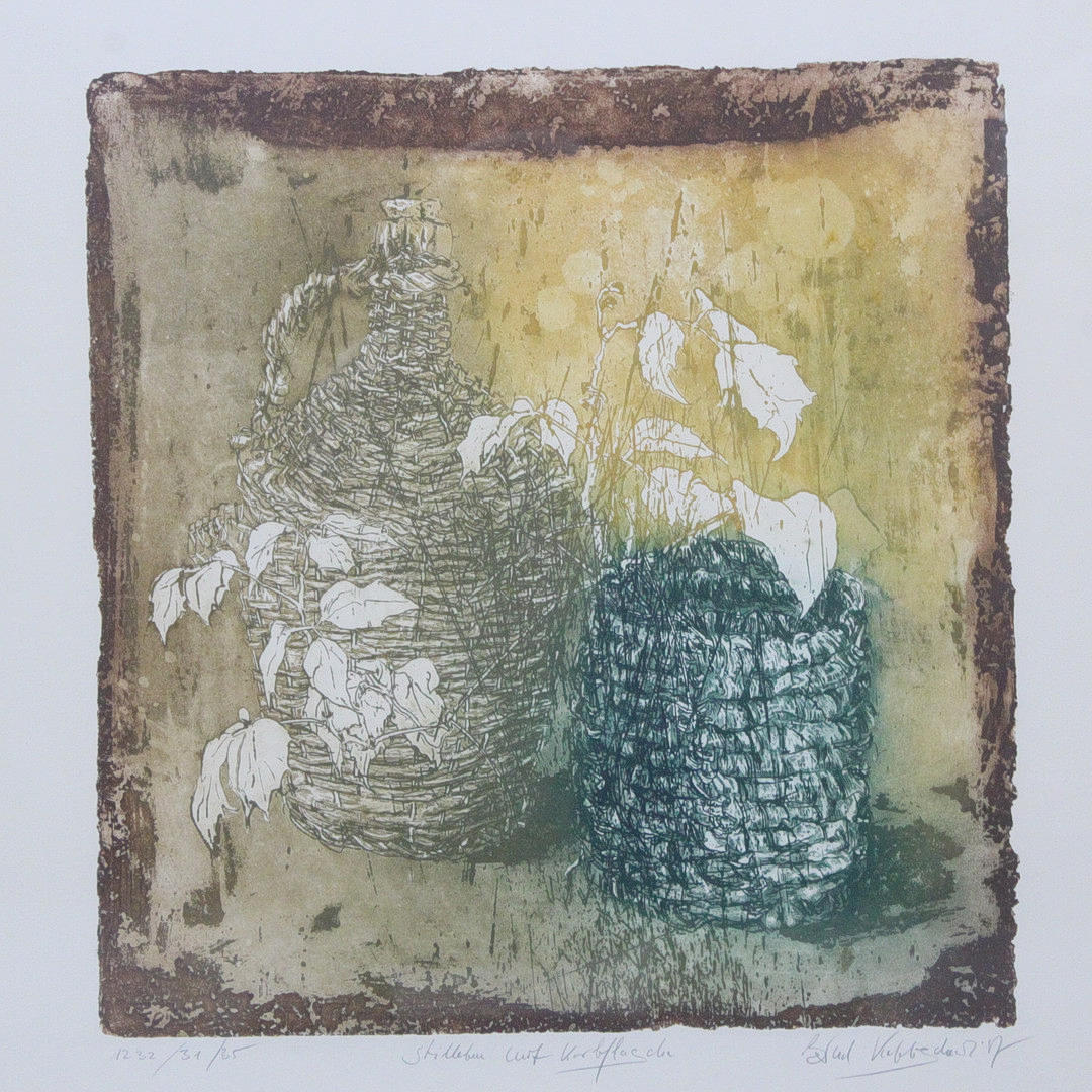 Unknown artist, colour lithograph, ''Untitled''.