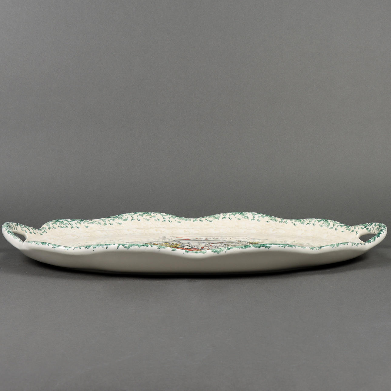 TRAY porcelain, Italy.