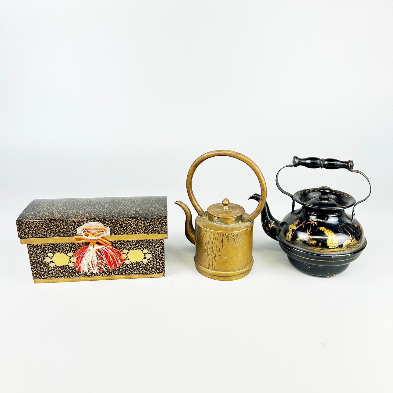 ORIENTAL TEA POTS ETC.