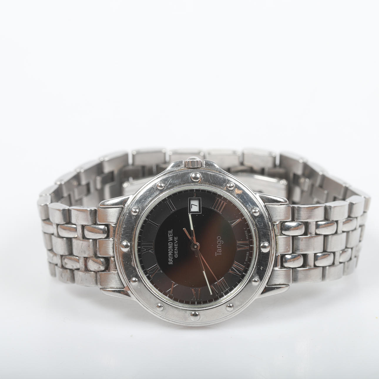 RAYMOND WEIL. Wristwatch, "Tango", steel.