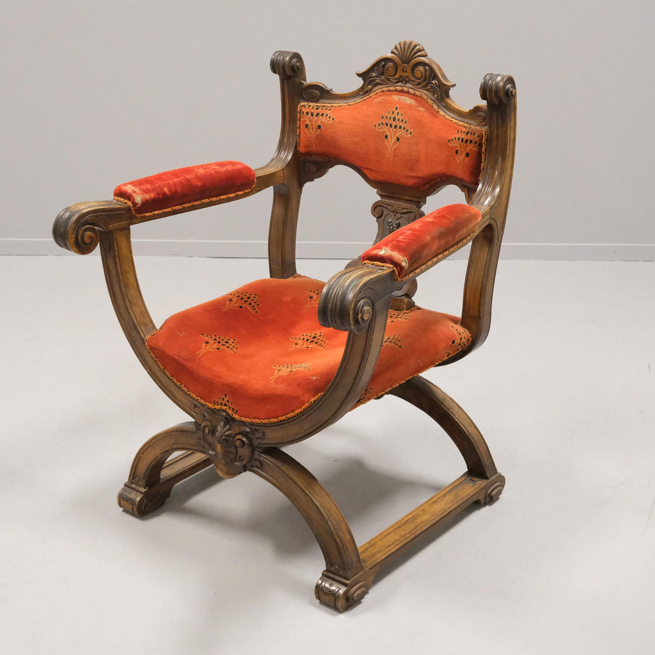 ARMCHAIR, RENAISSANCE STYLE.