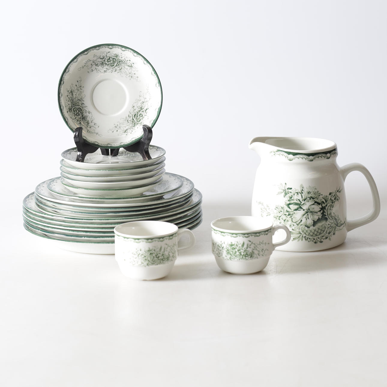 DINNER SERVICE, 20 pieces, "Gröna Anna", Rörstrand.