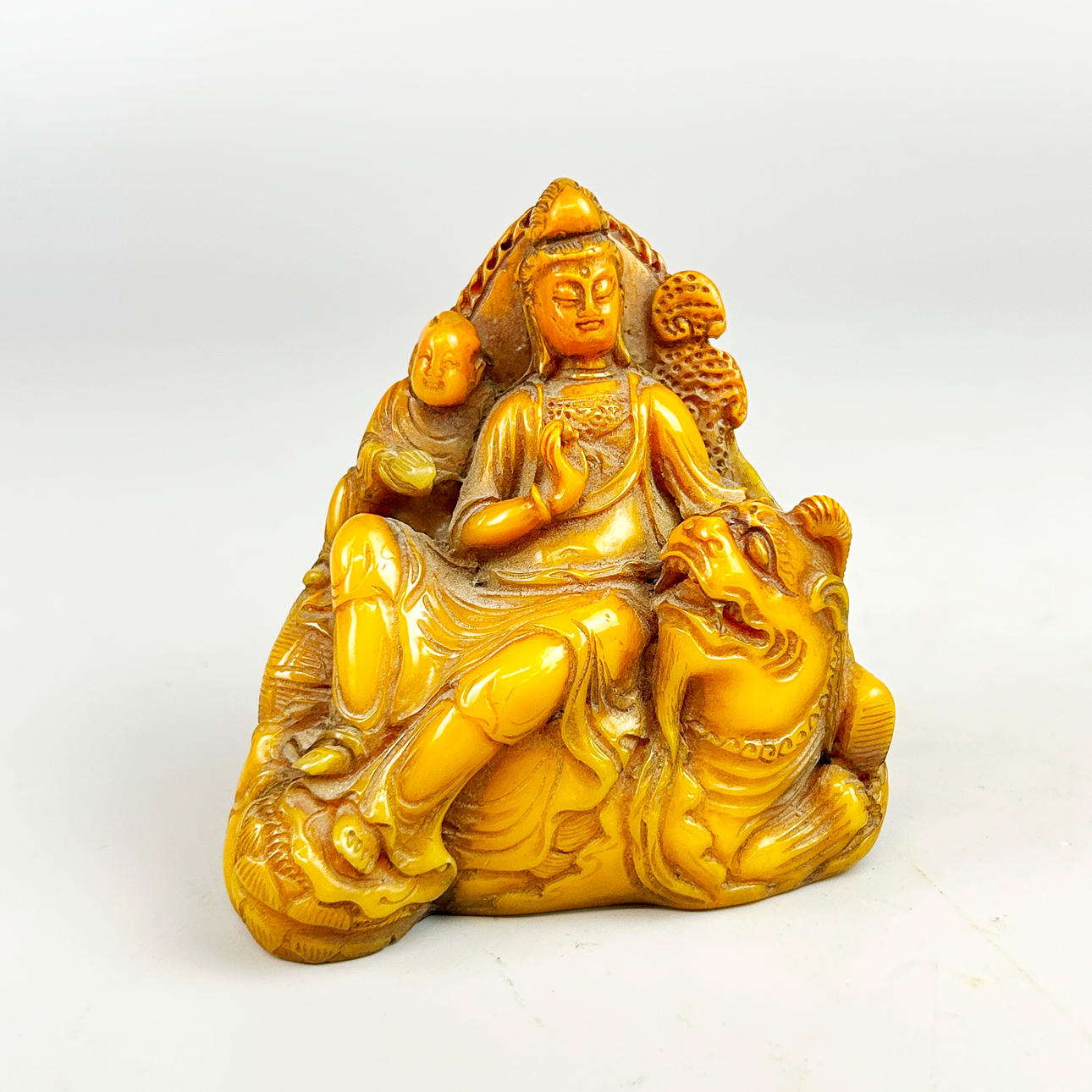 CHINESE FAUX STONE SEAL.