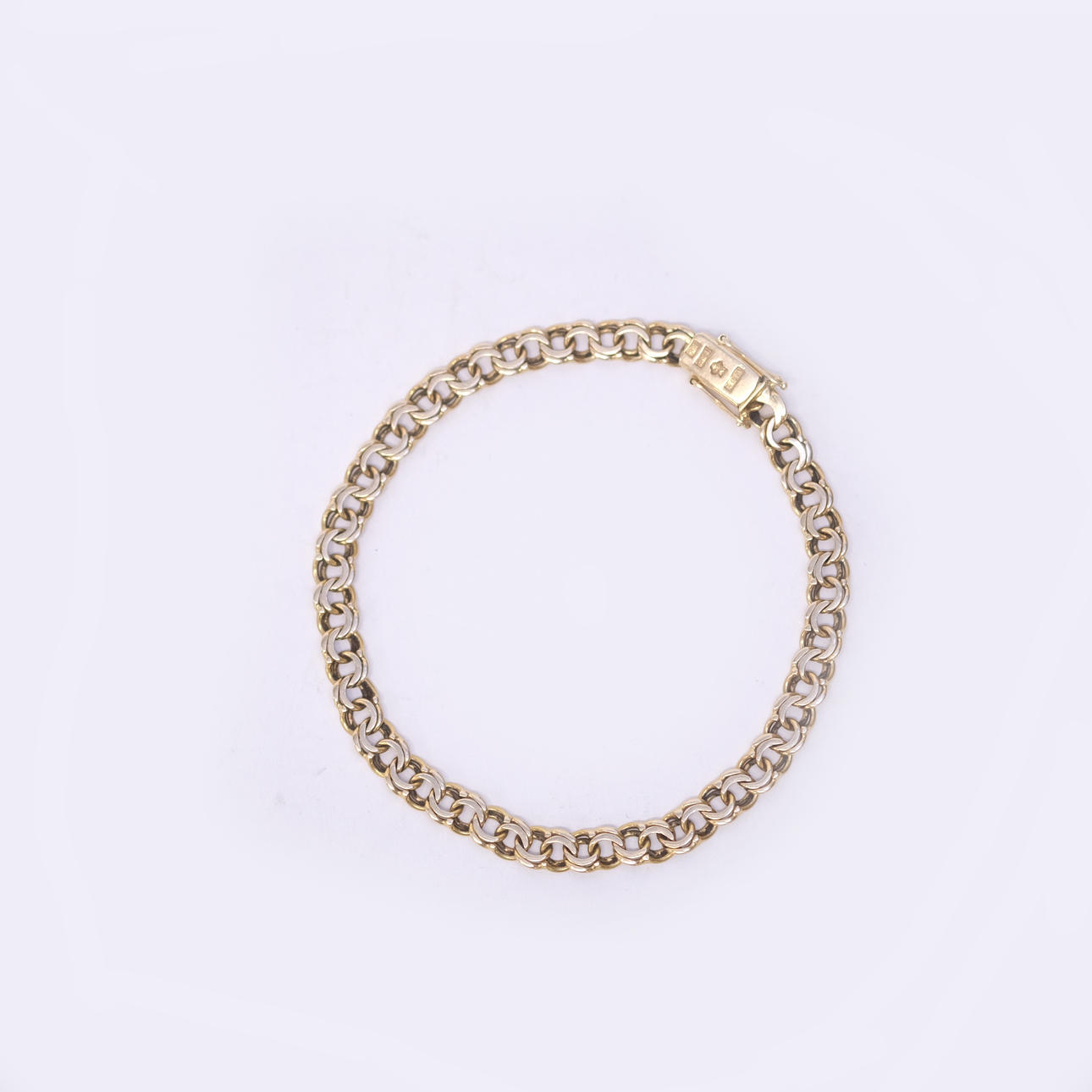 BRACELET, "BISMARCK" MODEL, 18K GOLD.