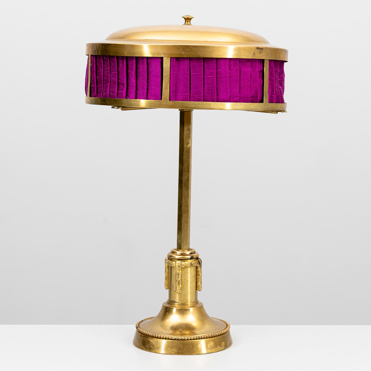 TABLE LAMP, brass, Art Deco style, 20th century.