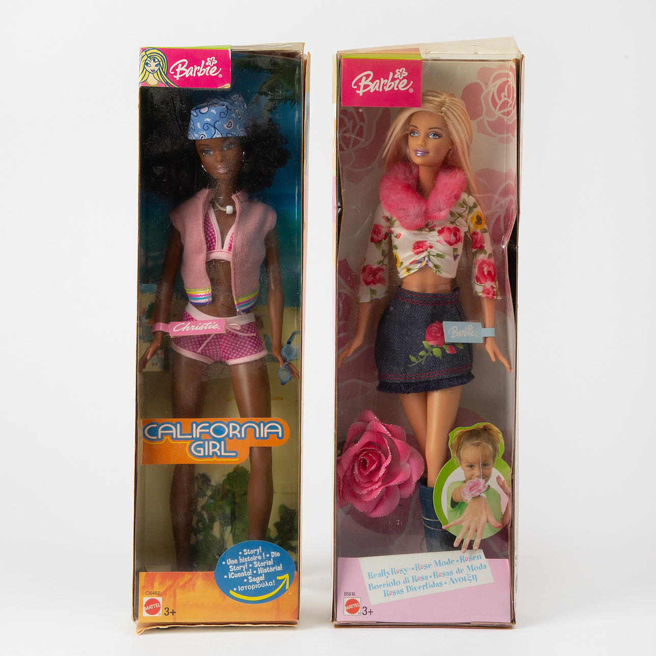 MATTEL INC. Barbie dolls, 2 pcs, 2003.