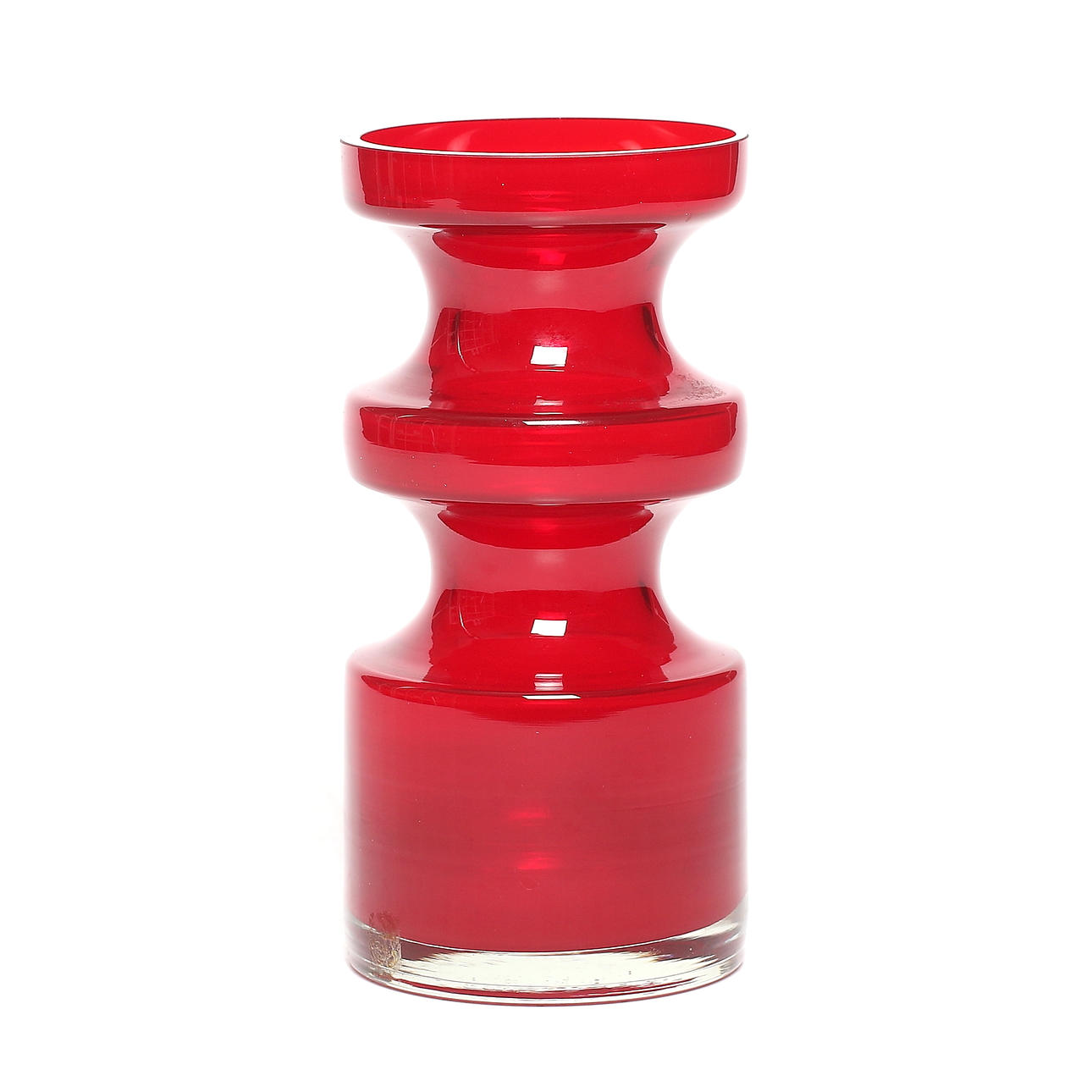 VAS, glas, P.O. Ström, Alsterfors glasbruk, 1971.