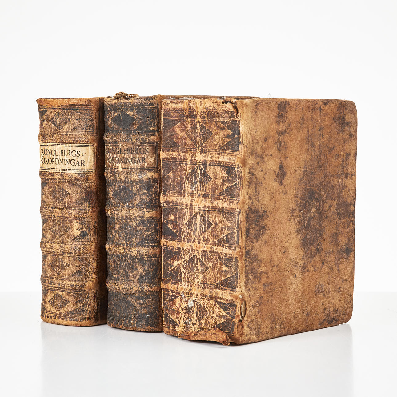 ORDINANCES, 18TH CENTURY, 3 VOLUMES.