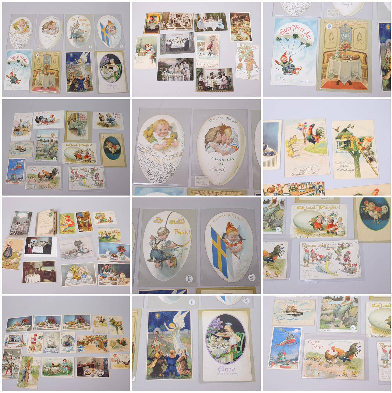 POSTCARDS, Jenny Nyström etc.