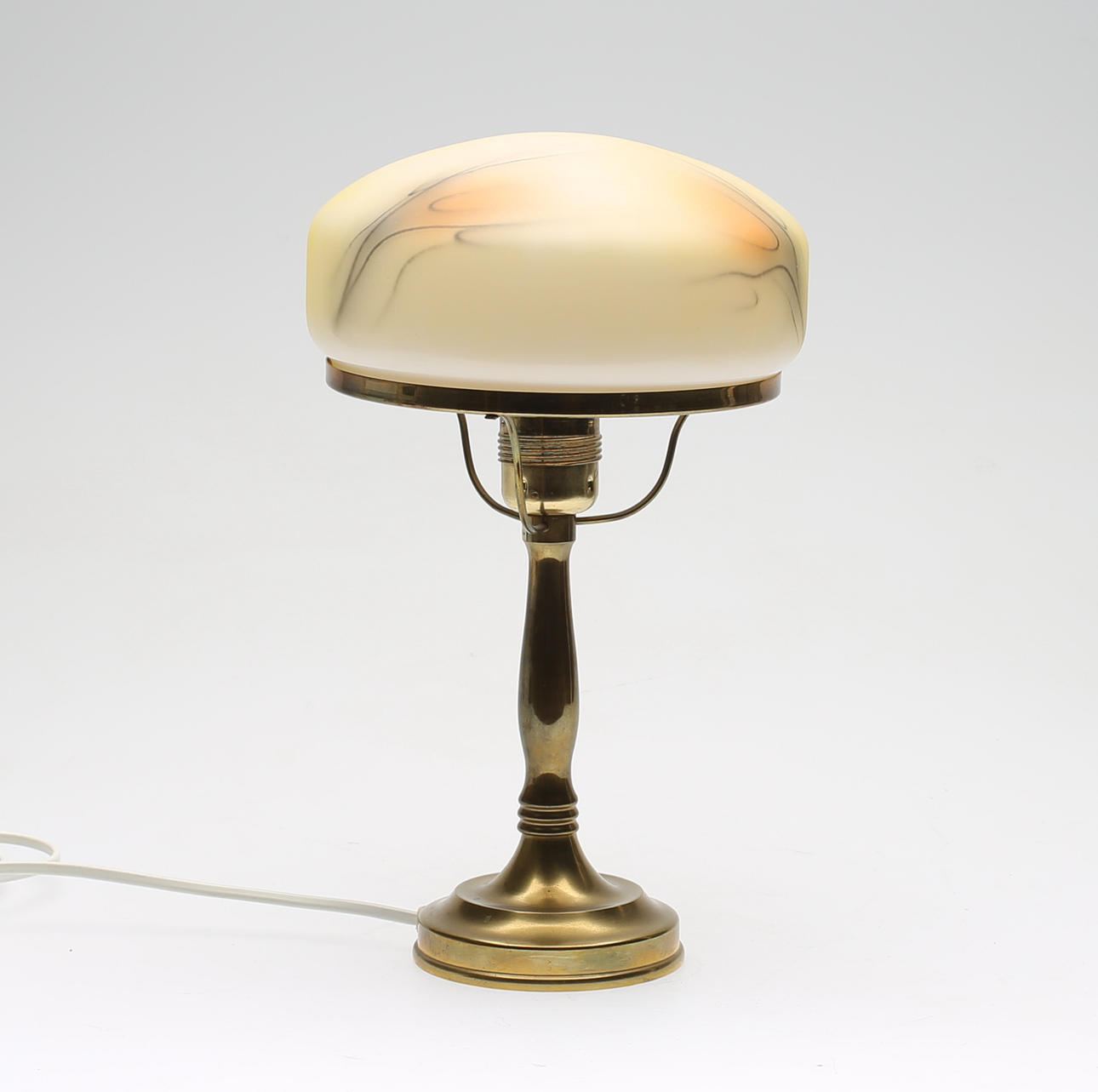 BORDSLAMPA, mässing, Bersbo, Holmbo, 1980-tal.