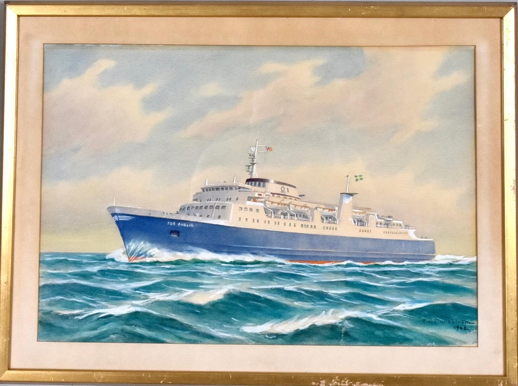 TITUS WIKSTRÖM. Pastel.