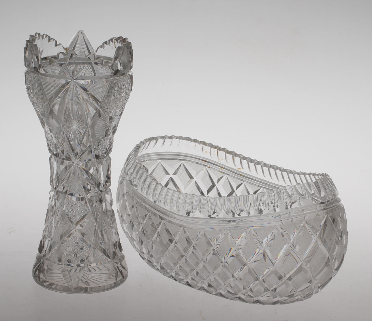 SKÅL, VAS, glas, 1900-tal.