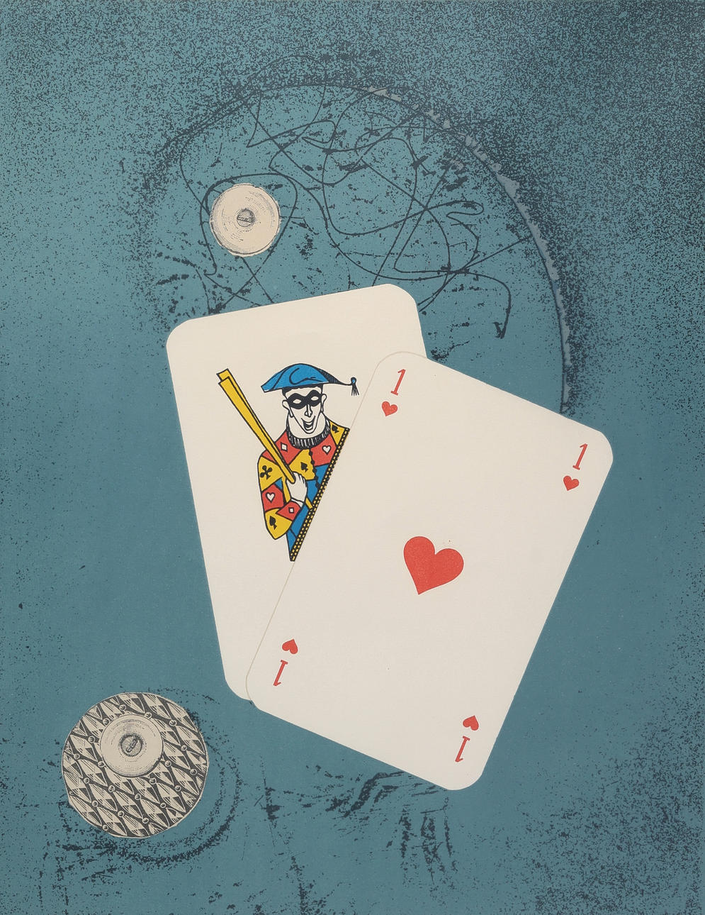 MAX ERNST. LITHOGRAPH, "Le Surreallisme", numbered 54/180.