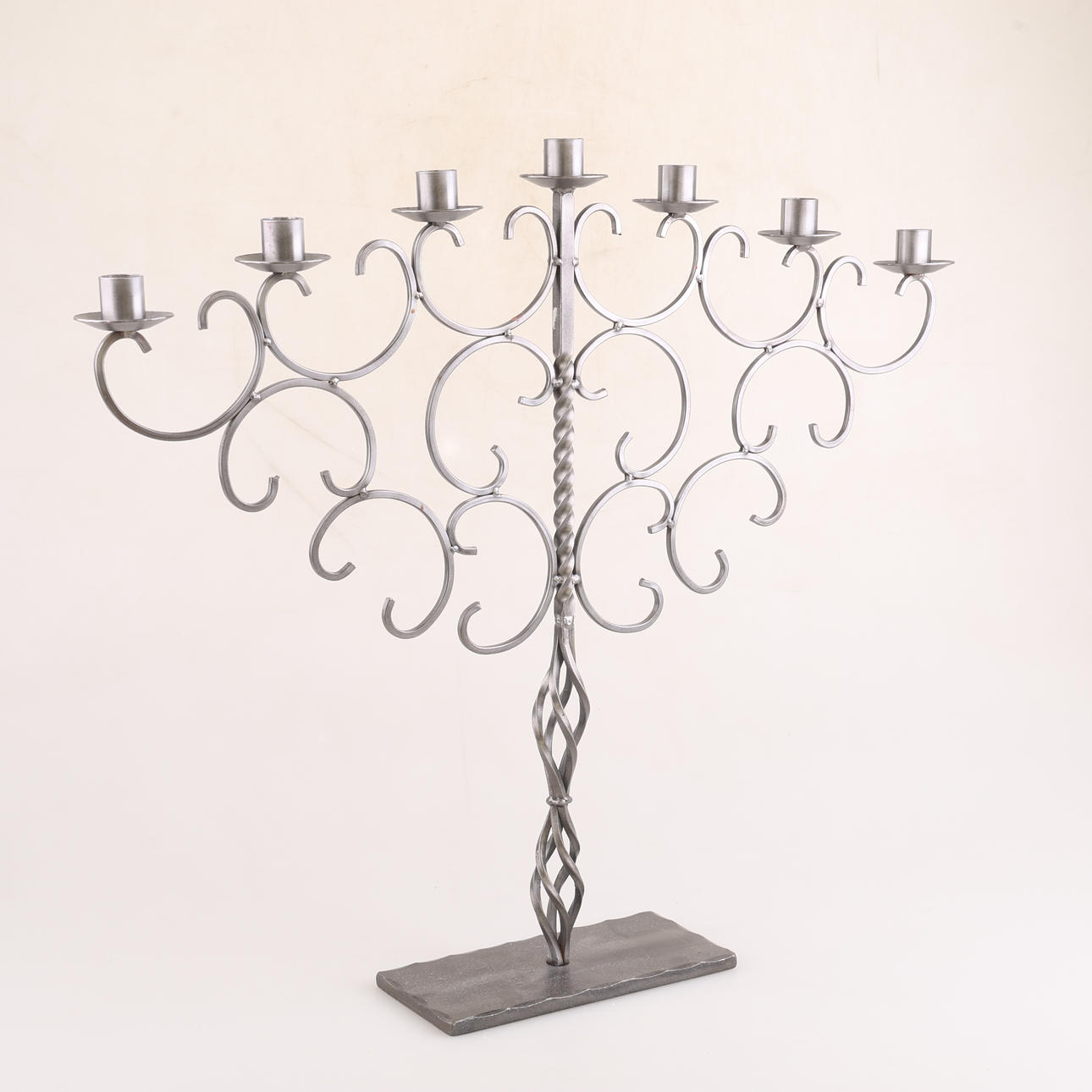 CANDELABRA, wrought iron.