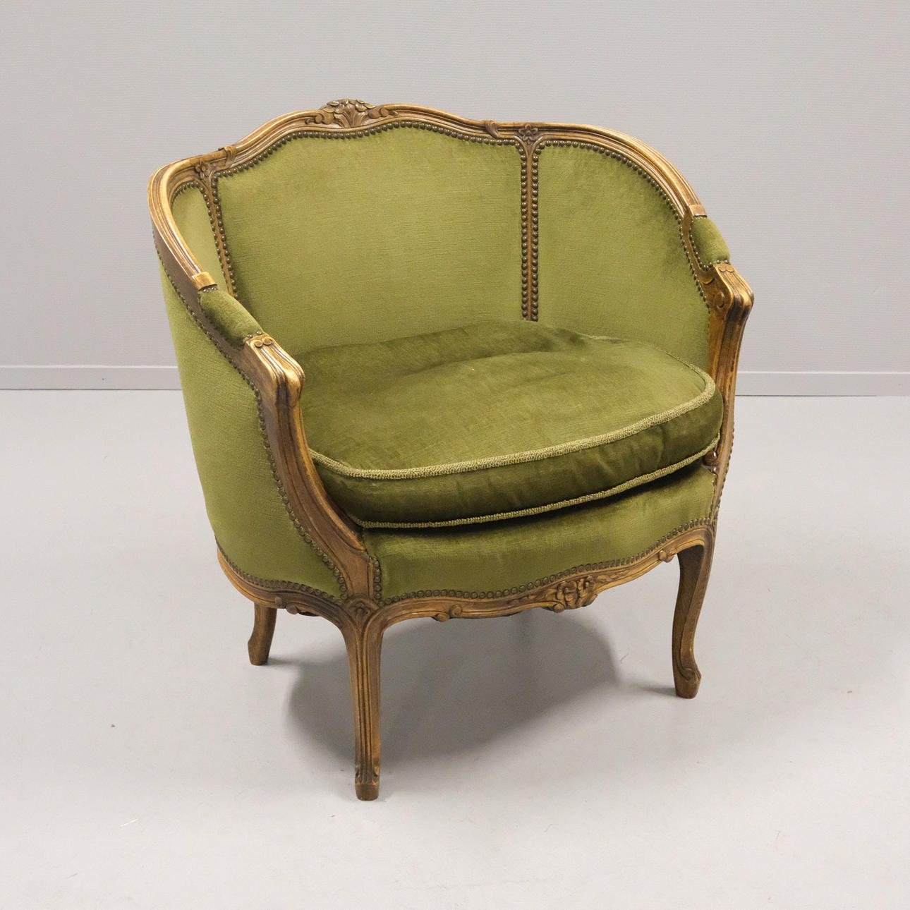 ARMCHAIR, Rococo style.