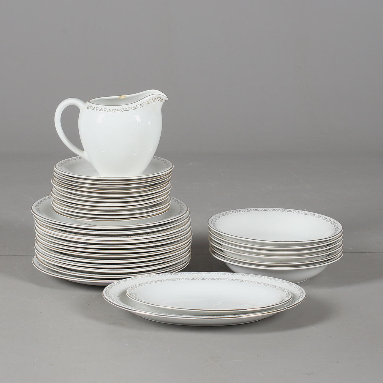 SERVISDELAR, 30 delar, porslin, "Finess", Rörstrand, 1900-tal.