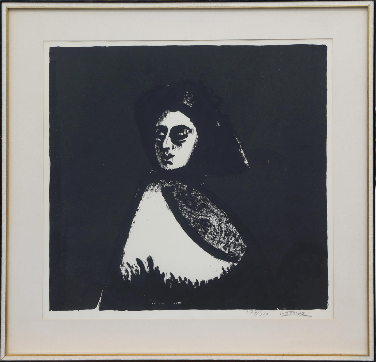 ROLAND KEMPE. LITHOGRAPH, signed.