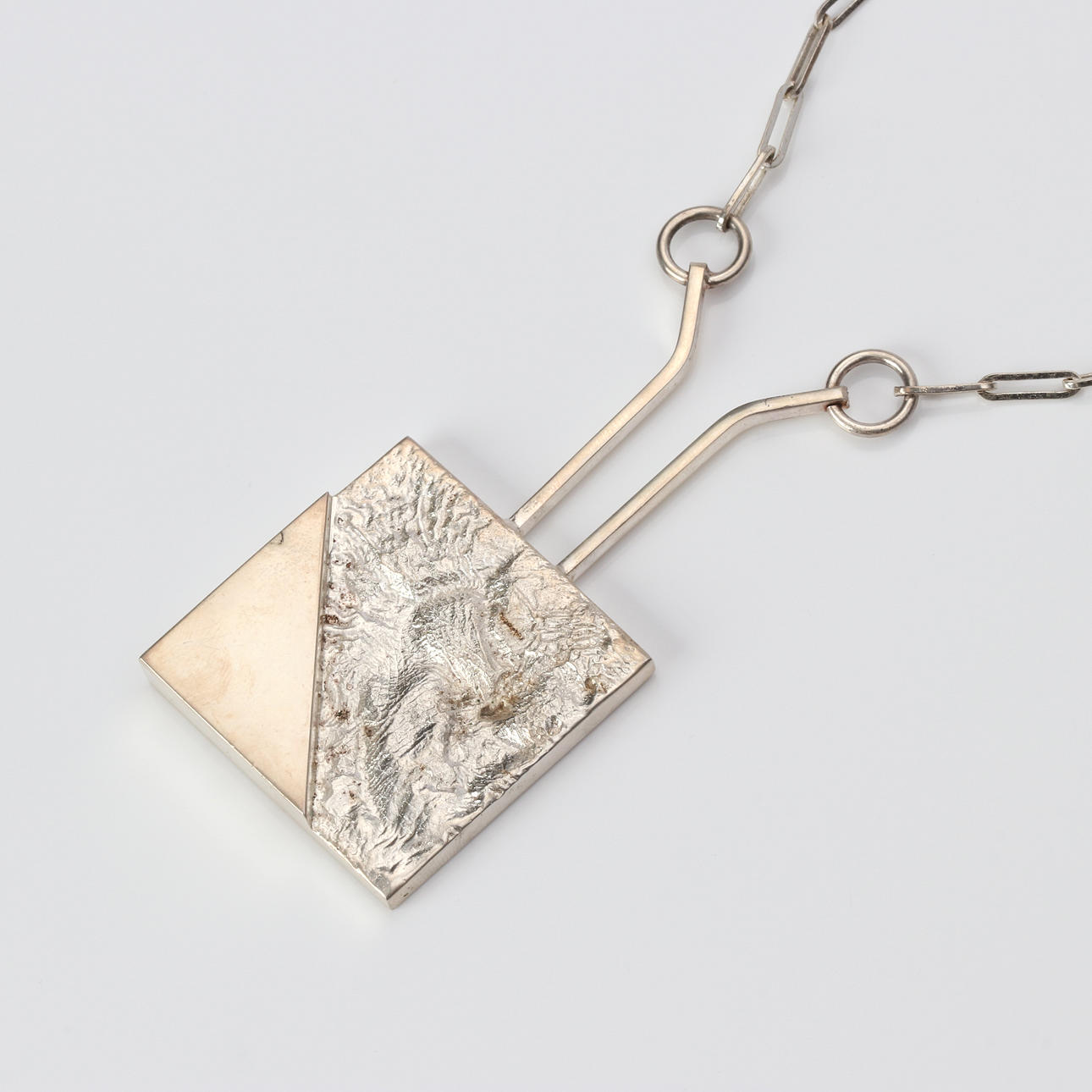 CESON, NECKLACE. Silver, Gothenburg 1971.