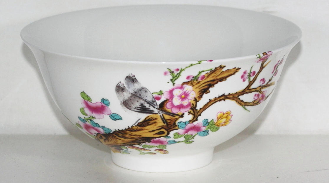 SKÅL, porslin, märkt, Kina.