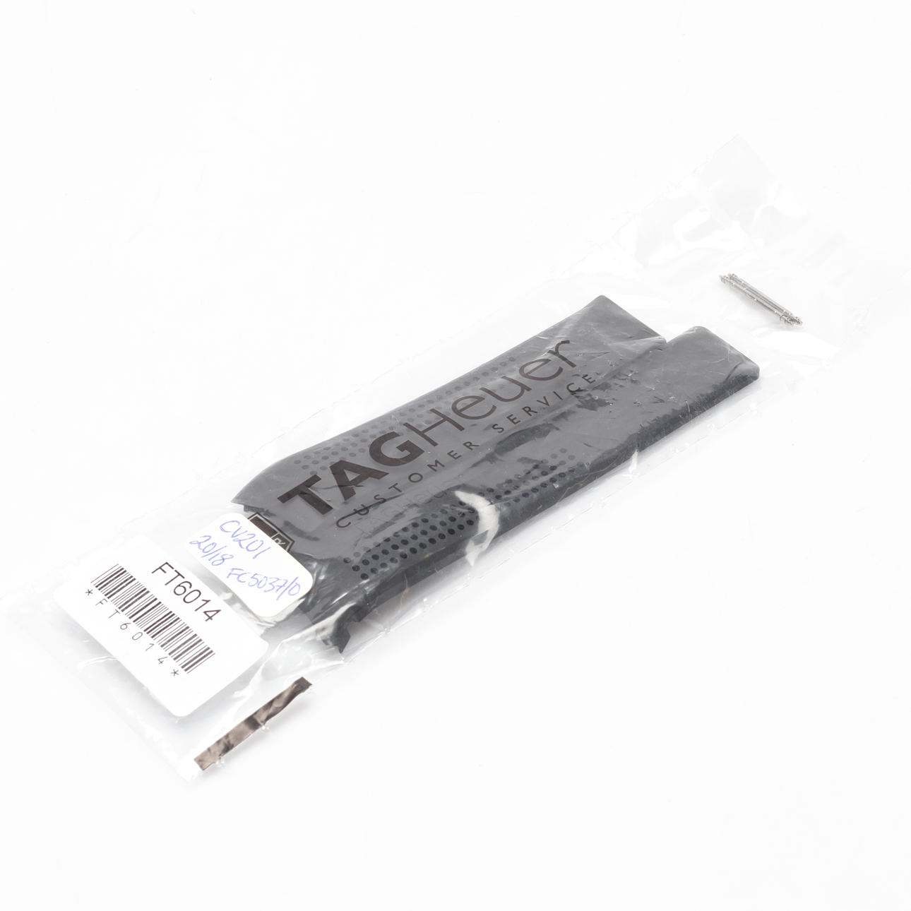 WATCH STRAP, one piece, approx. 20mm, Tag Heuer.