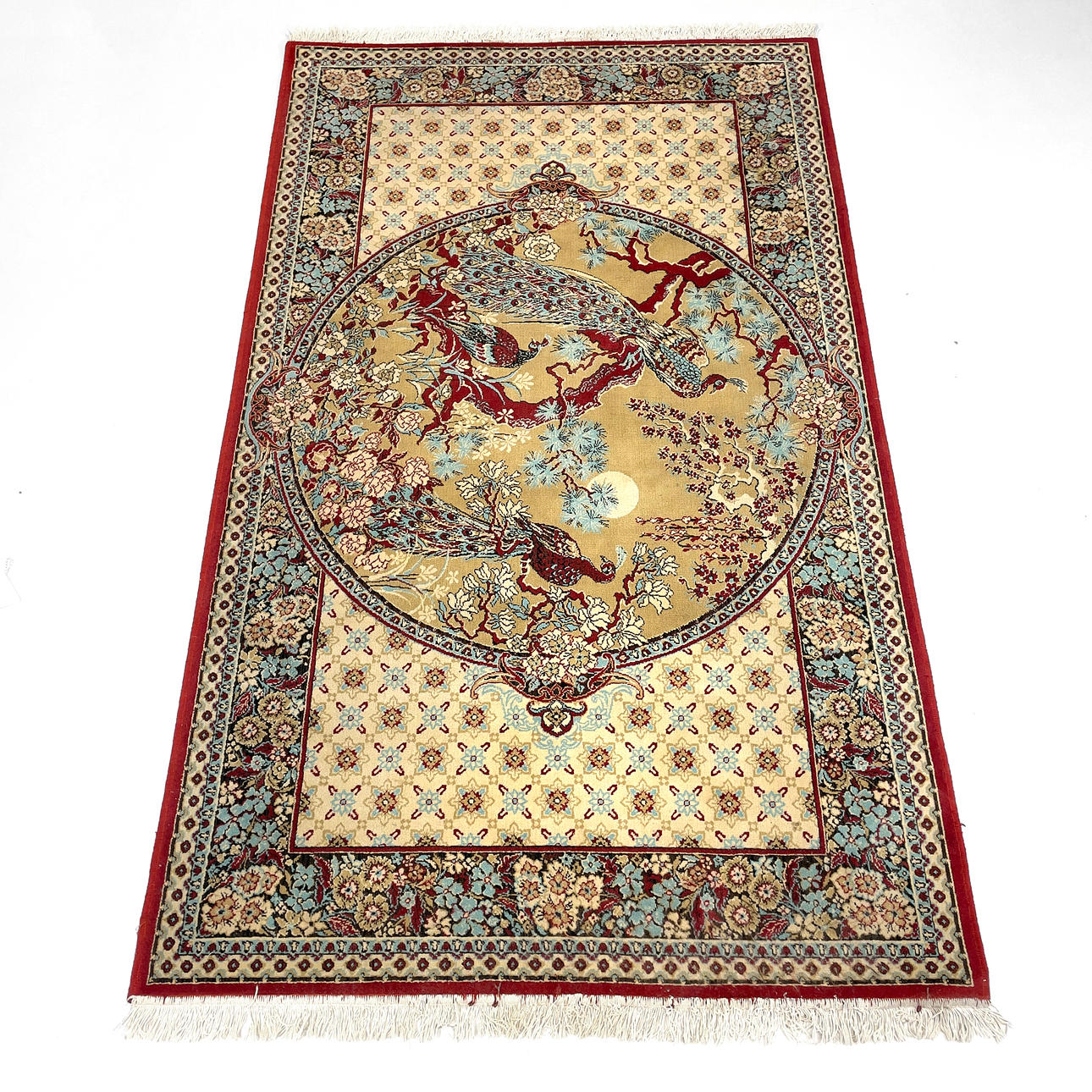CARPET. Oriental, machine-woven, approx. 152x258 cm.