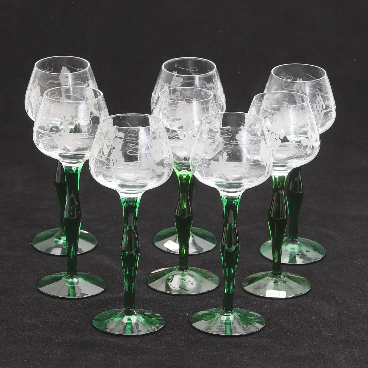WINE GLASSES, 8 pieces, Kosta.