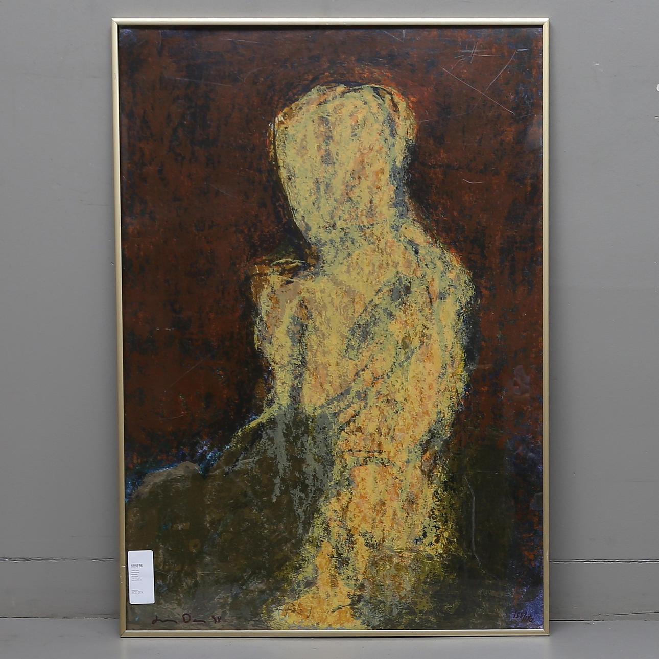 LARS DAN. Färglitografi, signerad, numrerad 155/180 och daterad 98.