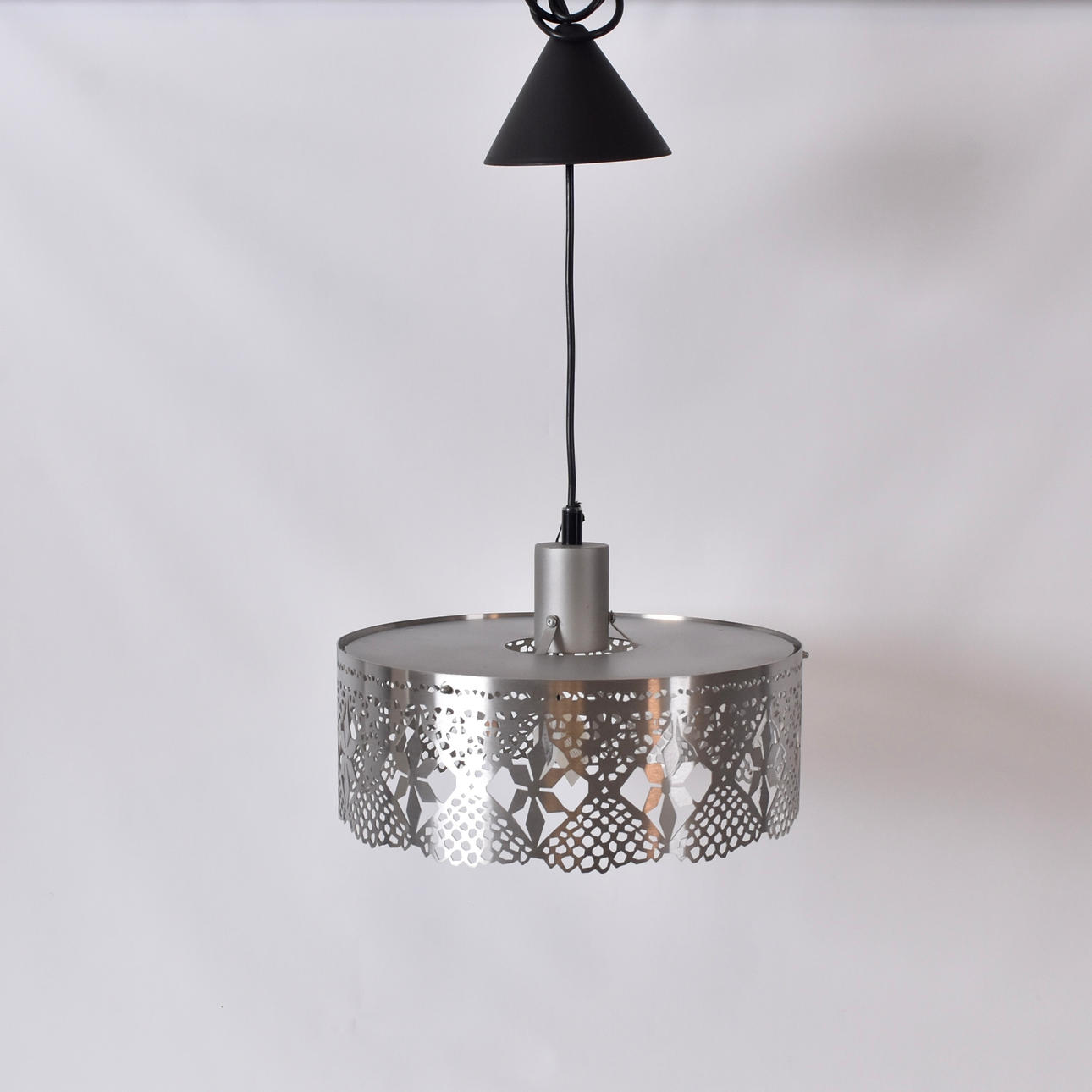 CEILING LAMP, metal, 20th century.