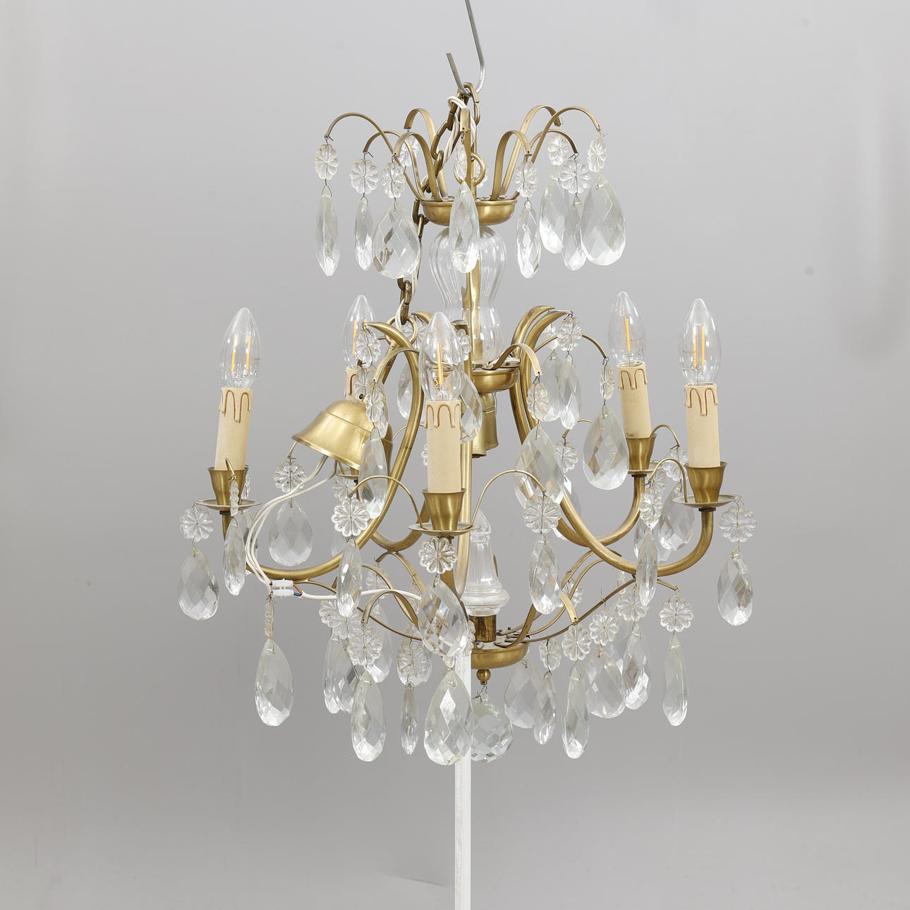 CHANDELIER, Rococo style.