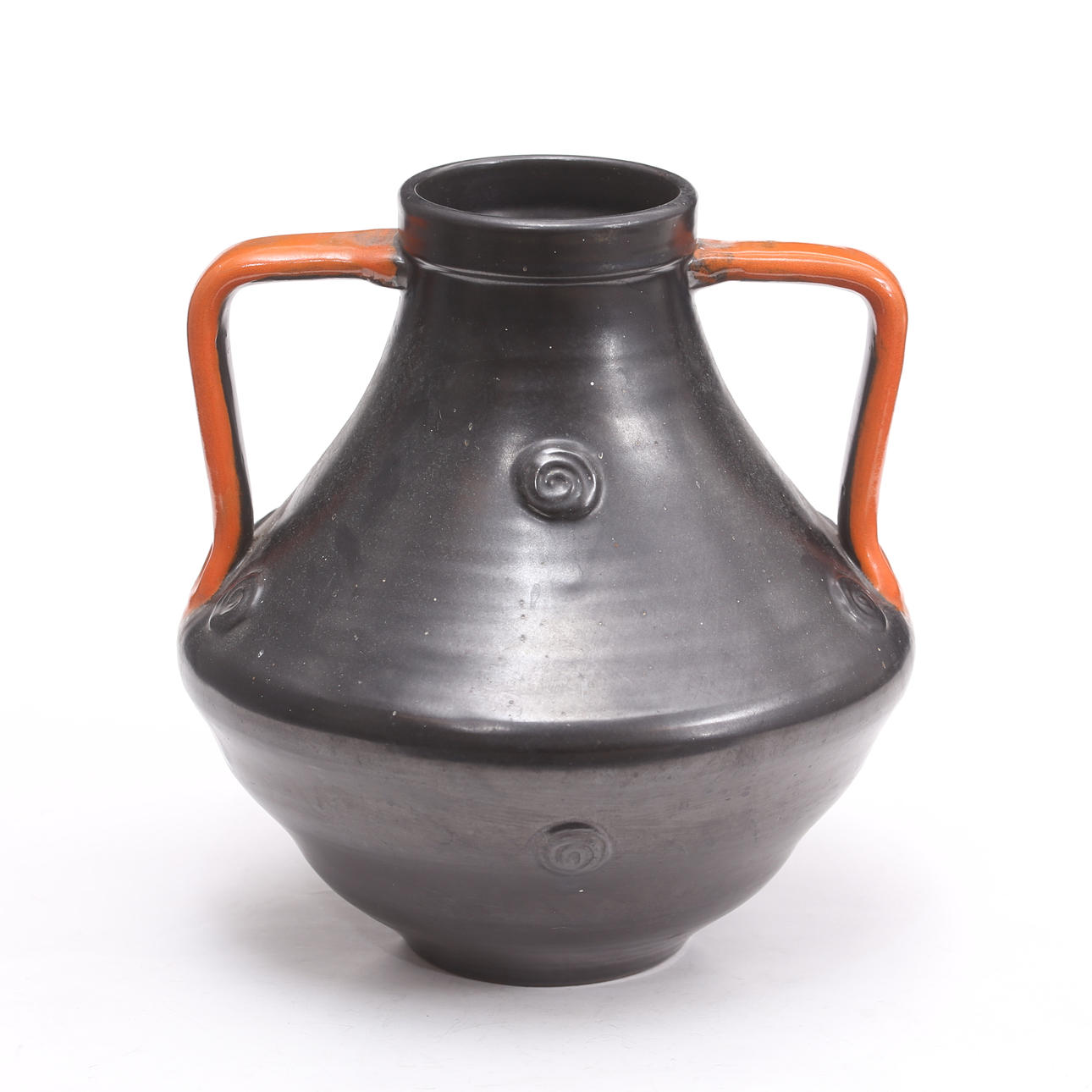 HANDLED VASE, model 2281, Upsala-Ekeby, 1930s.