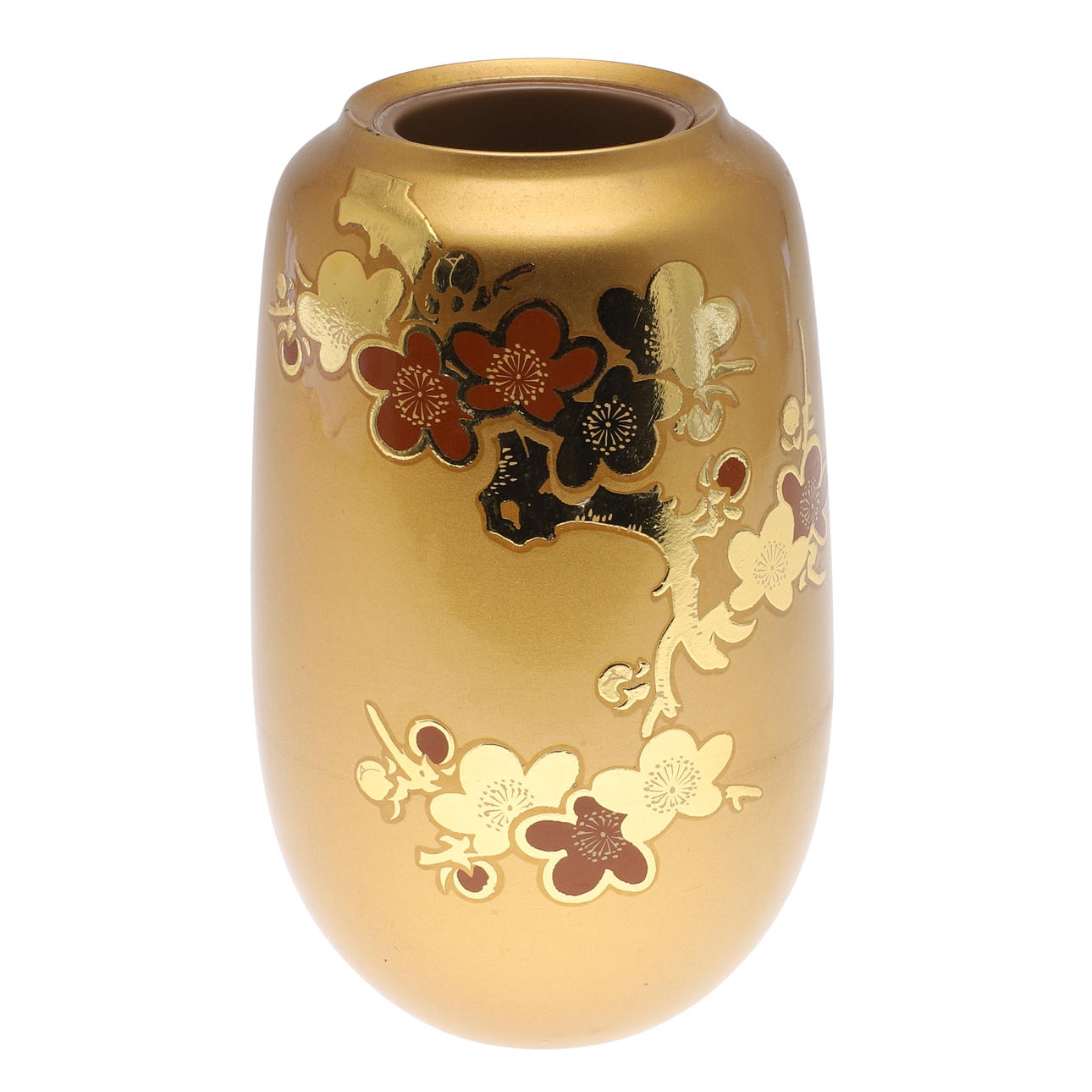 A 20TH CENTURY LACQUER VASE.