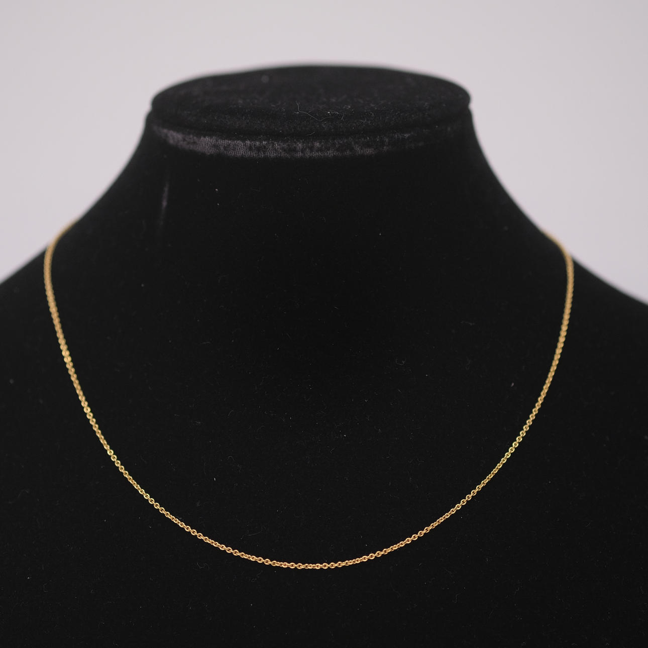 NECKLACE, ANCHOR LINK, 18K GOLD.