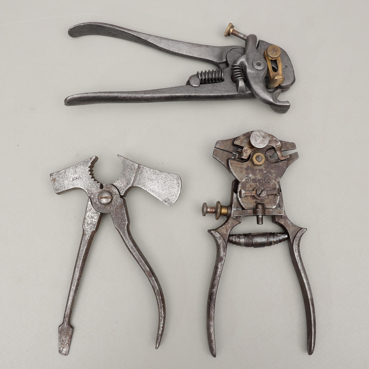 TOOLS, 3 pcs, 20th century.