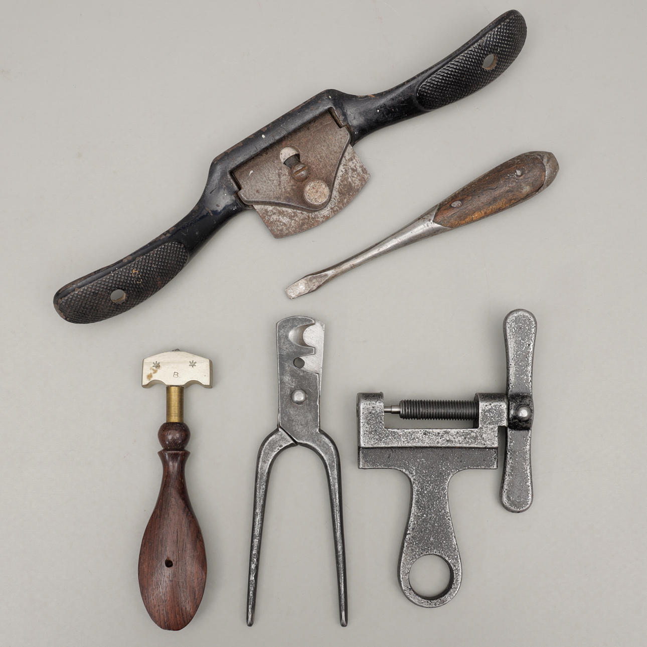 TOOLS, 5 pcs, 20th century.