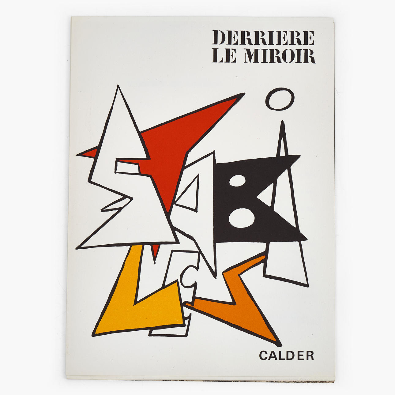 DERRIERE LE MIROIR / ALEXANDER CALDER (USA, 1898–1976). No. 41, med 8 litografier i färg varav 3 är dubbelsidiga., 1963
